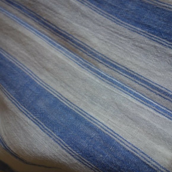 Striped Cotton Beach Tassel Tunic F1944 XXS XS 0 - Picture 7 of 10